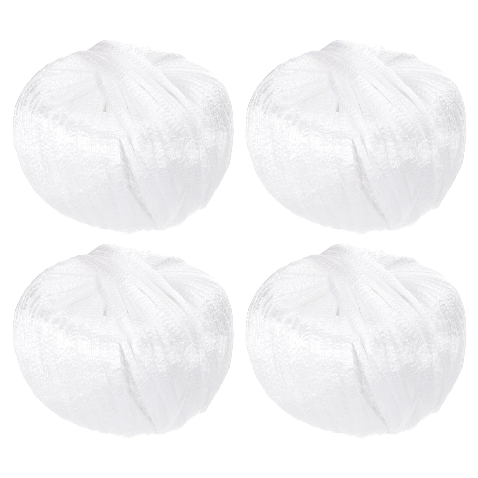 Fil de ficelle en polypropylène blanc 80m idéal pour reliure et jardinage