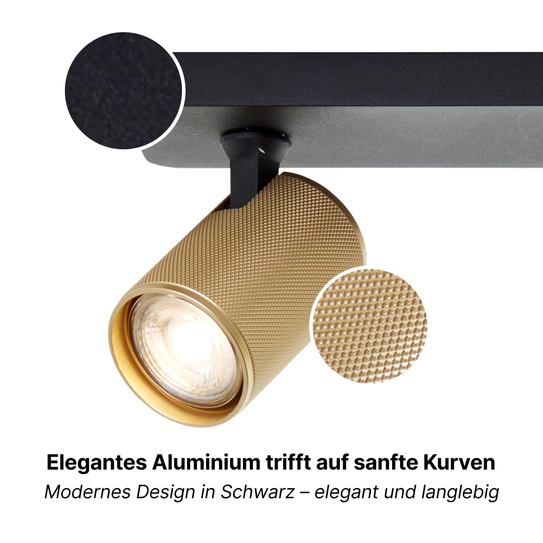 Brilliant Marty LED Deckenstrahler 3-flammig, dimmbar GU10
