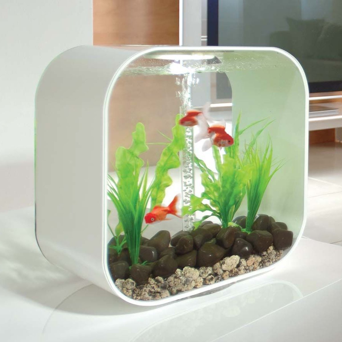 biOrb LIFE 45L Clear Aquarium Fish Tank with Multi Colour LED