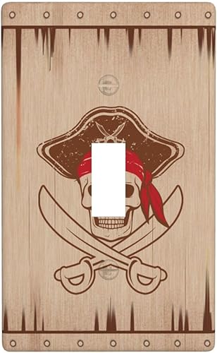 Miniatura 23 de Placas de pared para receptáculo de dispositivo dúplex de 1 banda, cubiertas de toma de corriente azul retro onduladas, cubiertas decorativas para