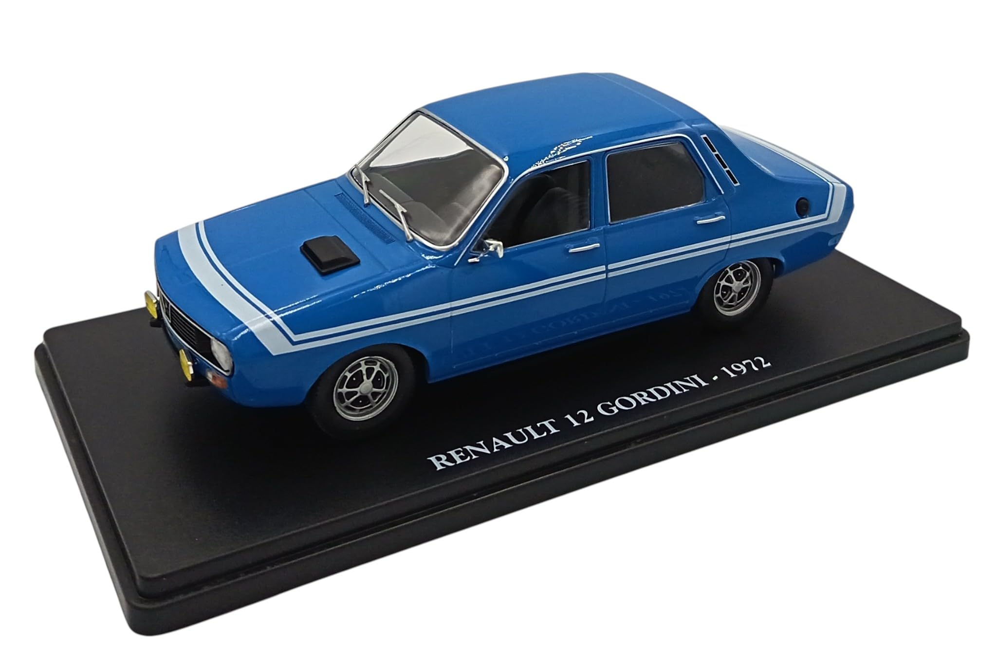 OPO 10 - Modellino da Collezione in Scala 1/24 Compatibile con Renault 12 Gordini R12 (1972) - VC084