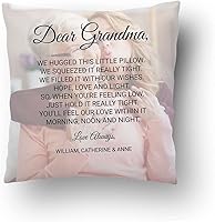 Vista 25 de Love and Family Collage - Almohada personalizada para pareja. Almohada de fotos personalizada con texto para cumpleaños, aniversario y Navidad.