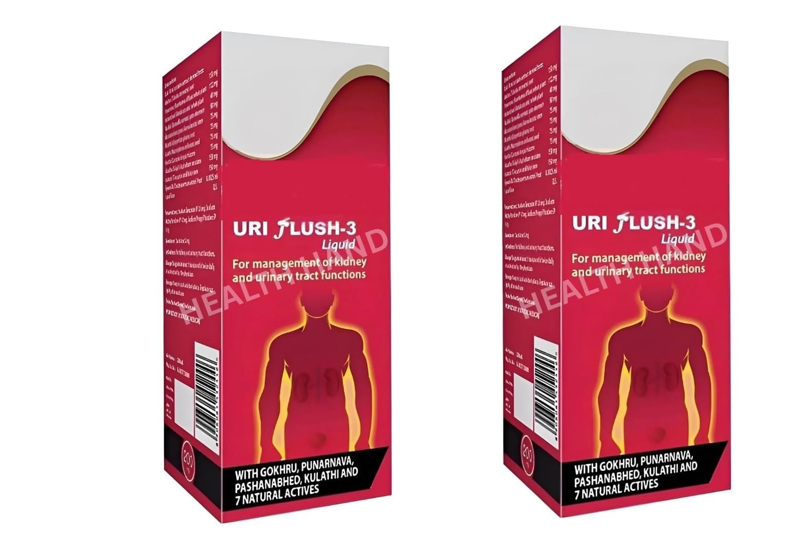 Buy Uri Flush-3 Liquid Supplement, 200ml, pack of 2 Online at Low