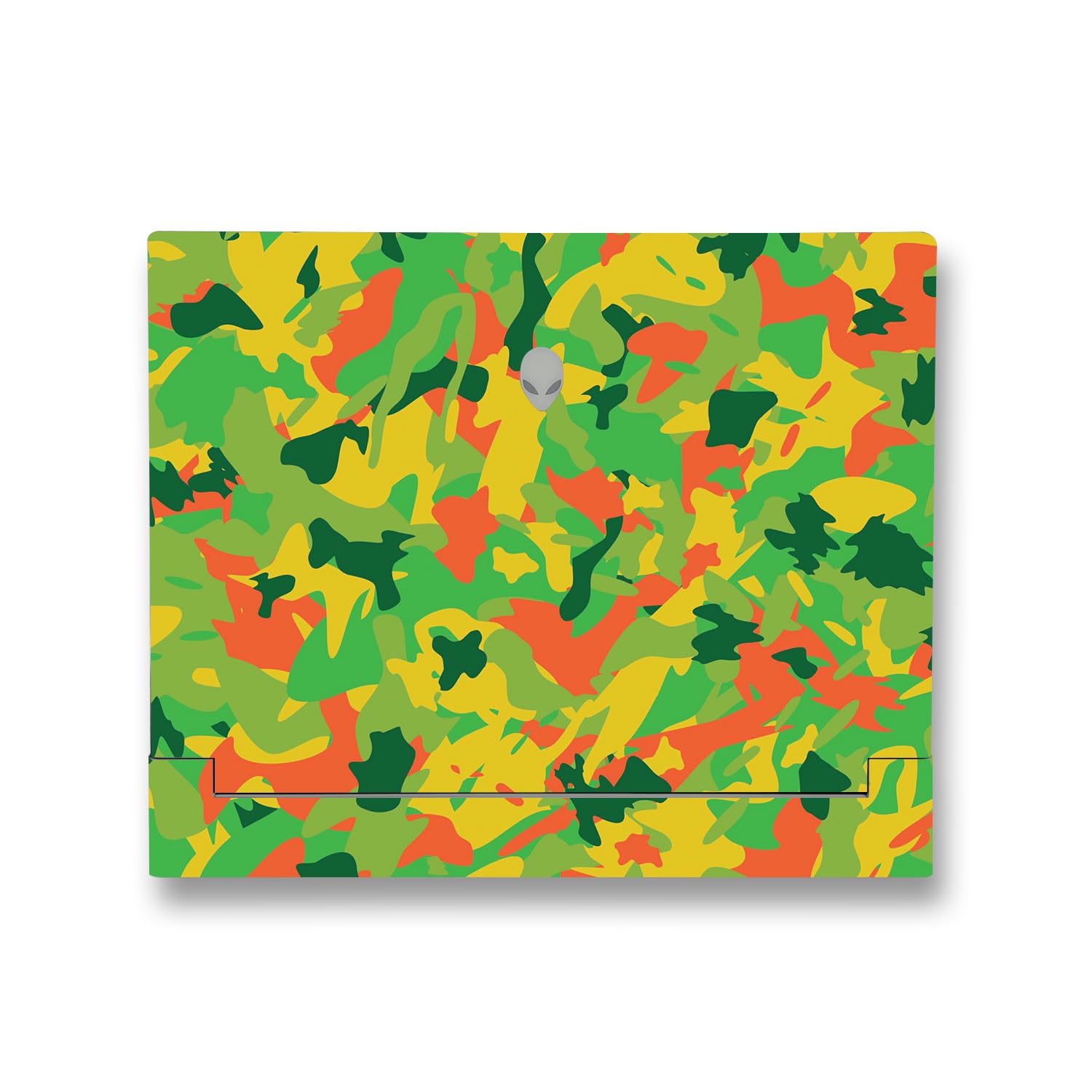MightySkins Skin Compatible with Alienware X14 R2 (2023) Full Wrap Kit - Spring Camouflage | Protective, Durable, and Unique Vinyl Decal wrap Cover | Easy to Apply &amp; Change Styles | Made in The USA