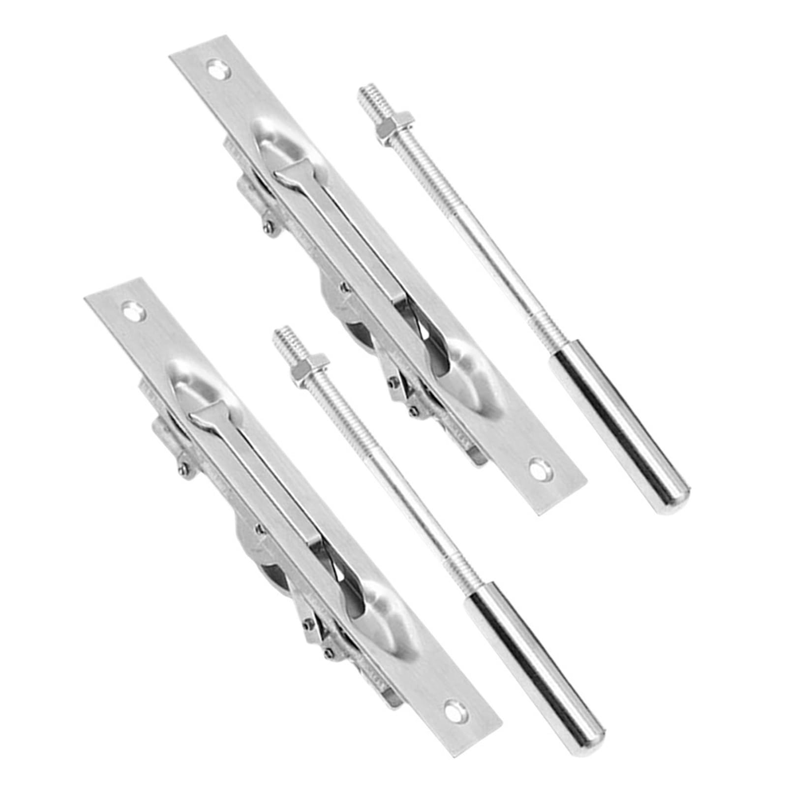 Verrou de porte intérieure en inox pour double porte coulissante pour préserver l'intimité