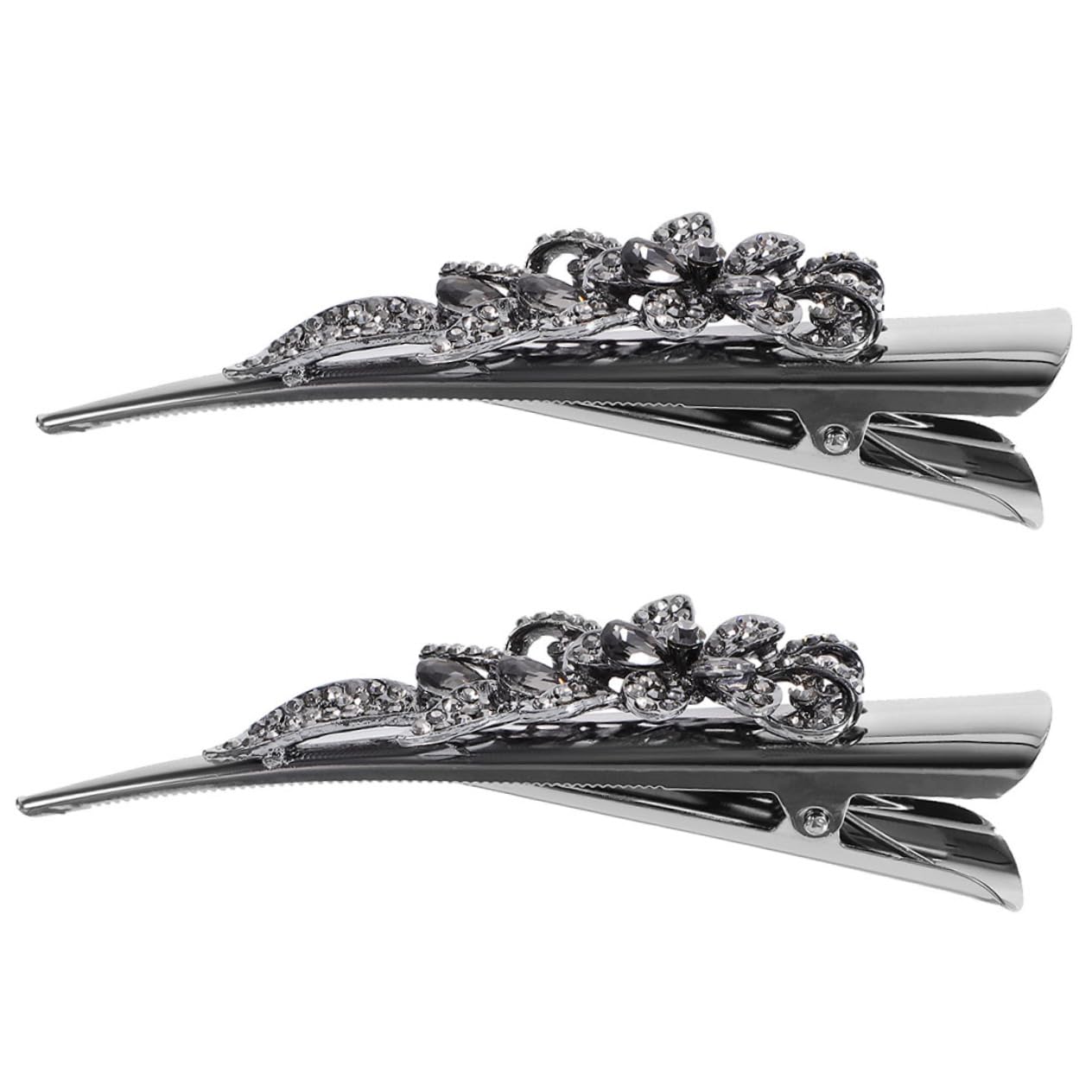 Baluue 8stücke Vintage Rhinestone Haarklammern Für Damen Glitzernde Haarspangen Aus Elegantes Haaraccessoire Für Partys Und Alltag Vielseitig Und Stilvoll