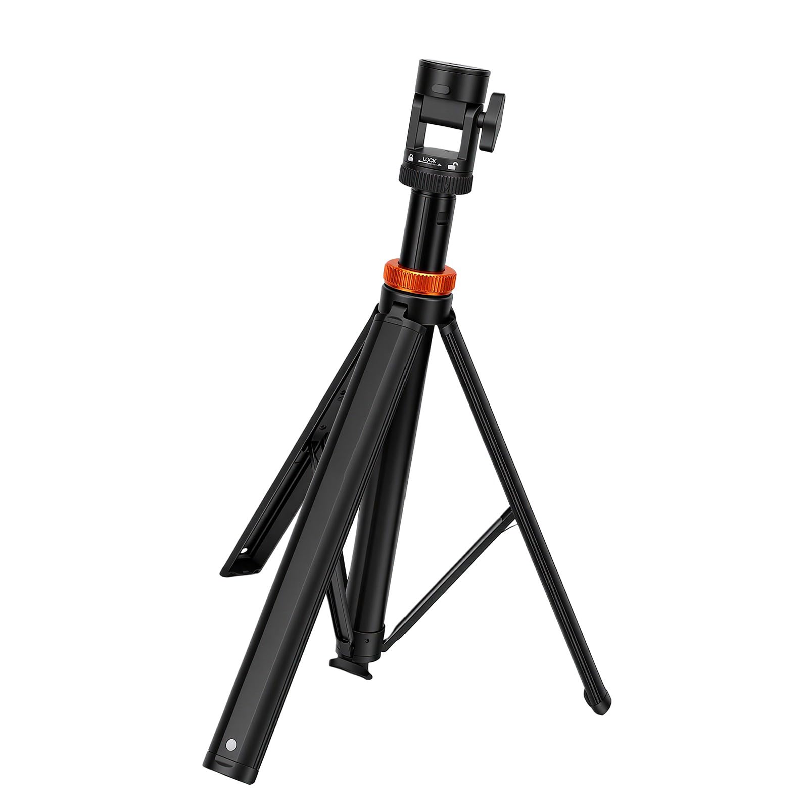 Trépied de Caméra 6,99 Pieds Extensible, Filetage 1/4 en Aluminium