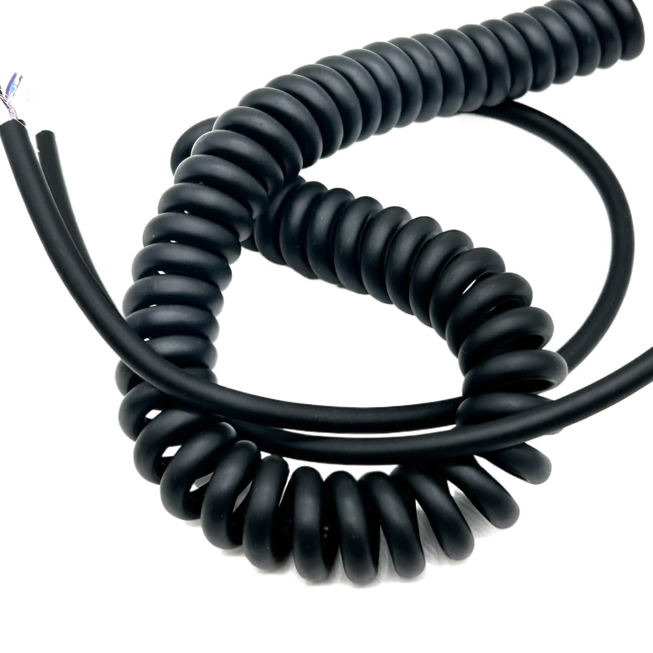 Zwinięty, kręcony, wielożyłowy kabel sieciowy 26AWG, 16 rdzeni | Teleskopowy, rozciągliwy, ekranowany kabel 0,15 mm2, zwijany przedłużacz(3 meters)