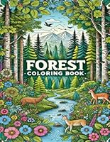 Forest coloring book B0F6CB96X3 Book Cover