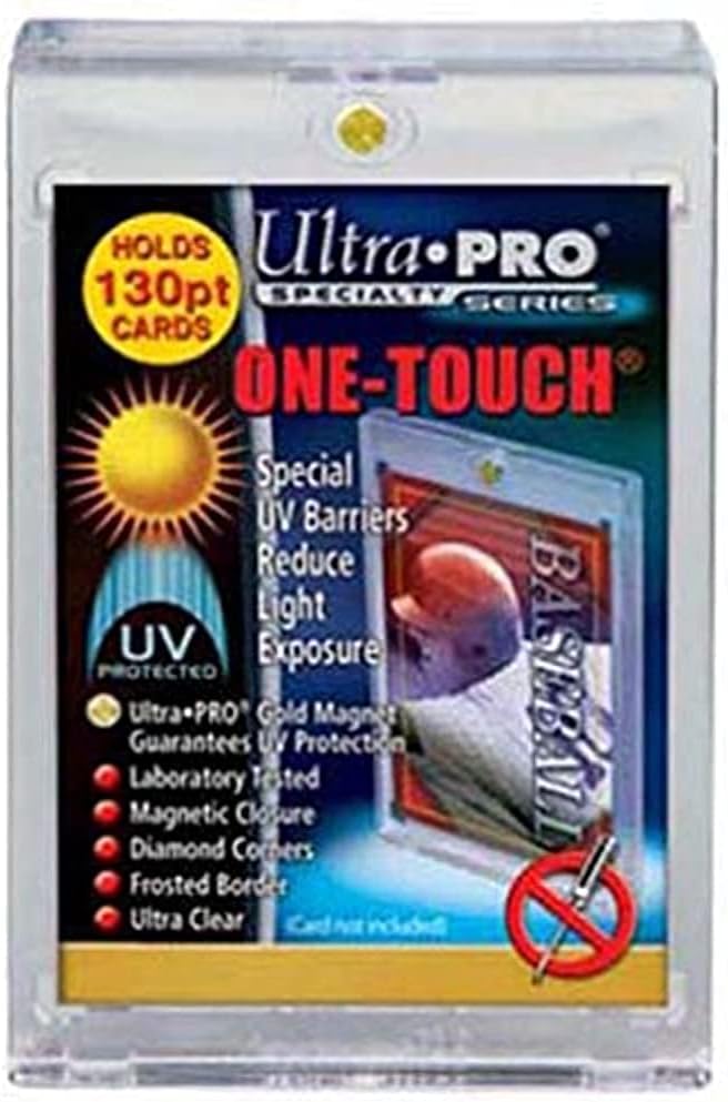 Amazon.com : 10 Ultra Pro 130pt Magnetic One Touch Card Holders (10