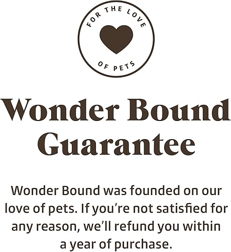 Miniatura 7 de Marca Tienda - Wonder Bound - Golosinas para perros sin cuero crudo, mini envolturas de pollo, 15 unidades