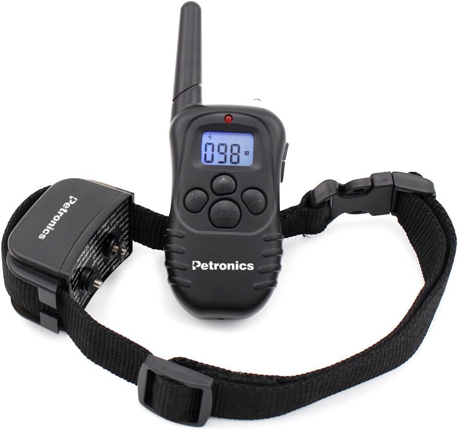 Petronics Rechargeable Shock Training Collar with Remote