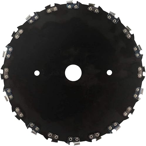 Miniatura 2 de (2 juegos) Cuchillas de cepillo de dientes de motosierra de 7 pulgadas x 20T  2 cuchillas, 3 limas redondas surtidas (532 pulgadas, 316 pulgadas,