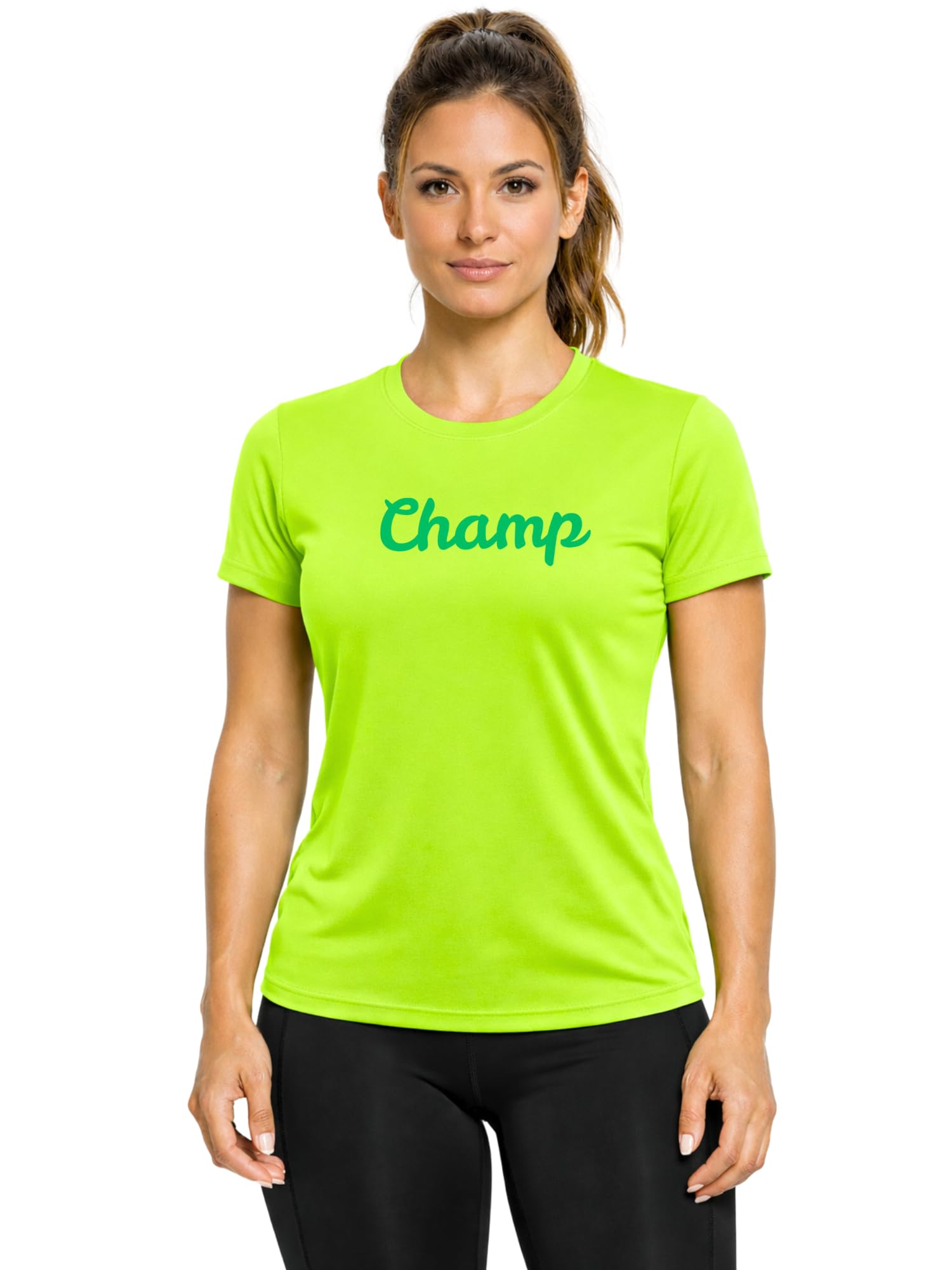 3colors Women’s Active T-Shirt | Quick Dry Gym & Workout Tee | Breathable Sports Wear for Running, Yoga & Training-Champ-picture-35