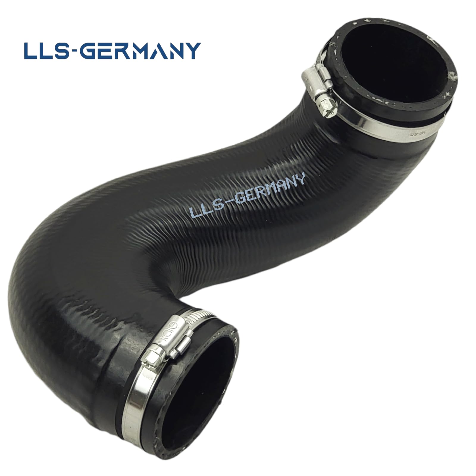 LLS-GERMANY 2x Ladeluftschlauch kompatibel mit VW T4 Transporter | 2.5 TDI, 2.5 TDI Syncro, 88 PS, 102 PS, 2461 ccm, 65-75 KW, einbaufertig, OEM 701145828, 701 145 828, 701145832A, 701145832