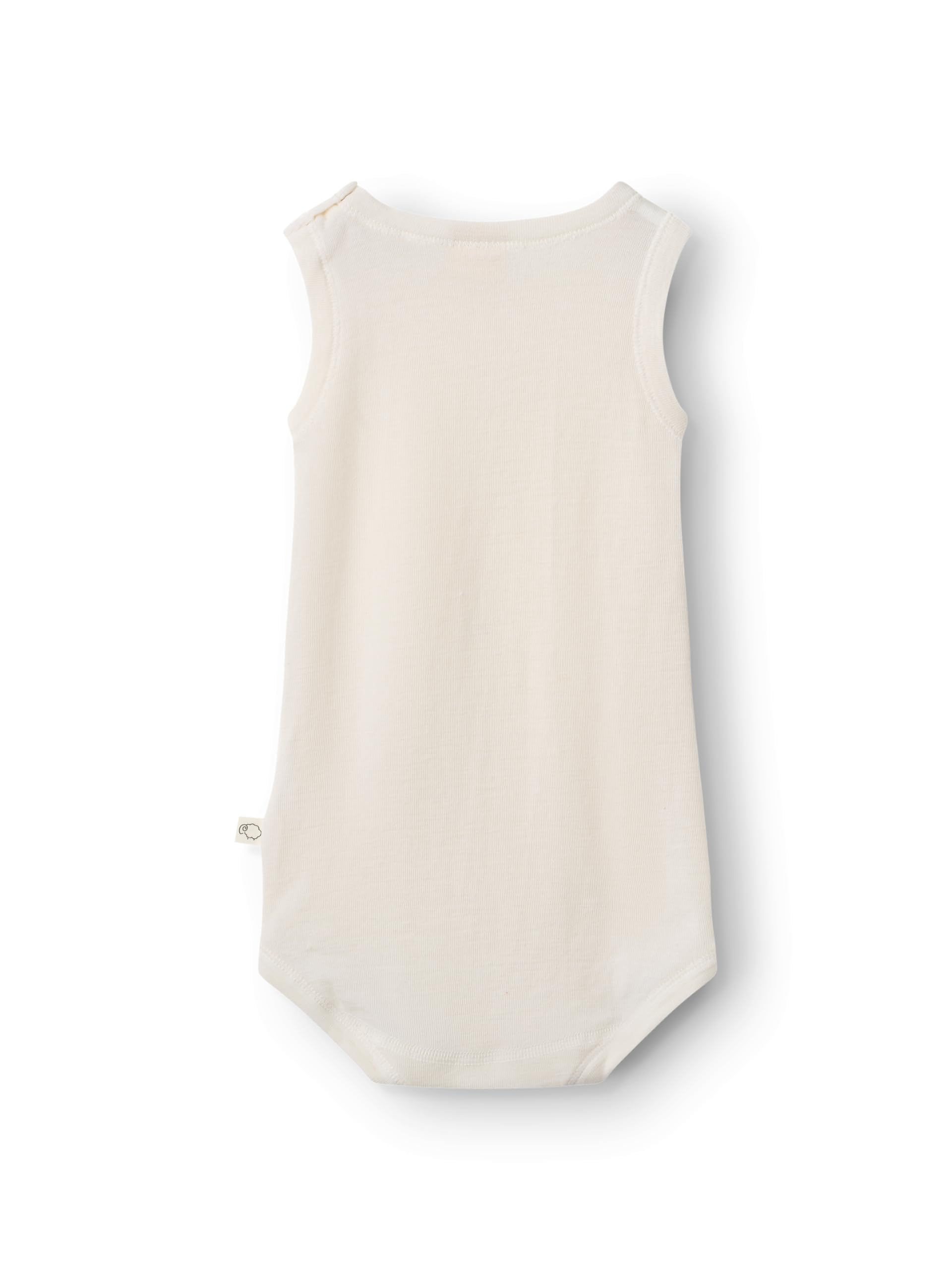 Dilling Baby Body ohne Ärmel aus Merinowolle/Seide (2er-Pack)