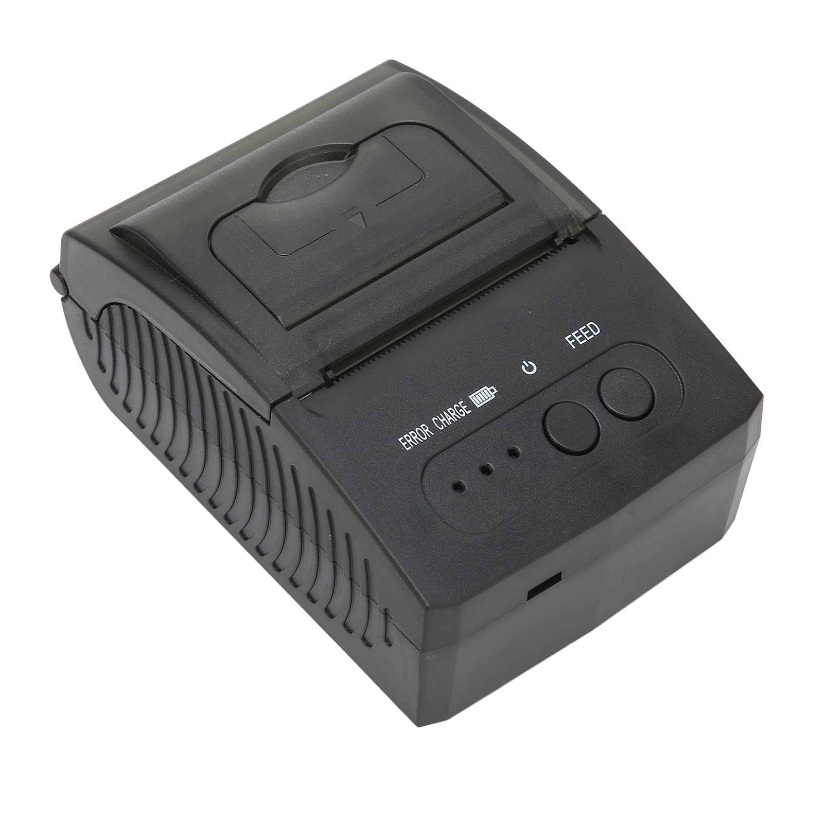 ASHATA Impresora de Etiquetas Térmicas Portátil, Impresora de Recibos de Etiquetas de Envío USB 4x6 para Paquetes de Envío Y Pequeñas Empresas, Impresora Térmica POS Compatible con Win, para(EU)