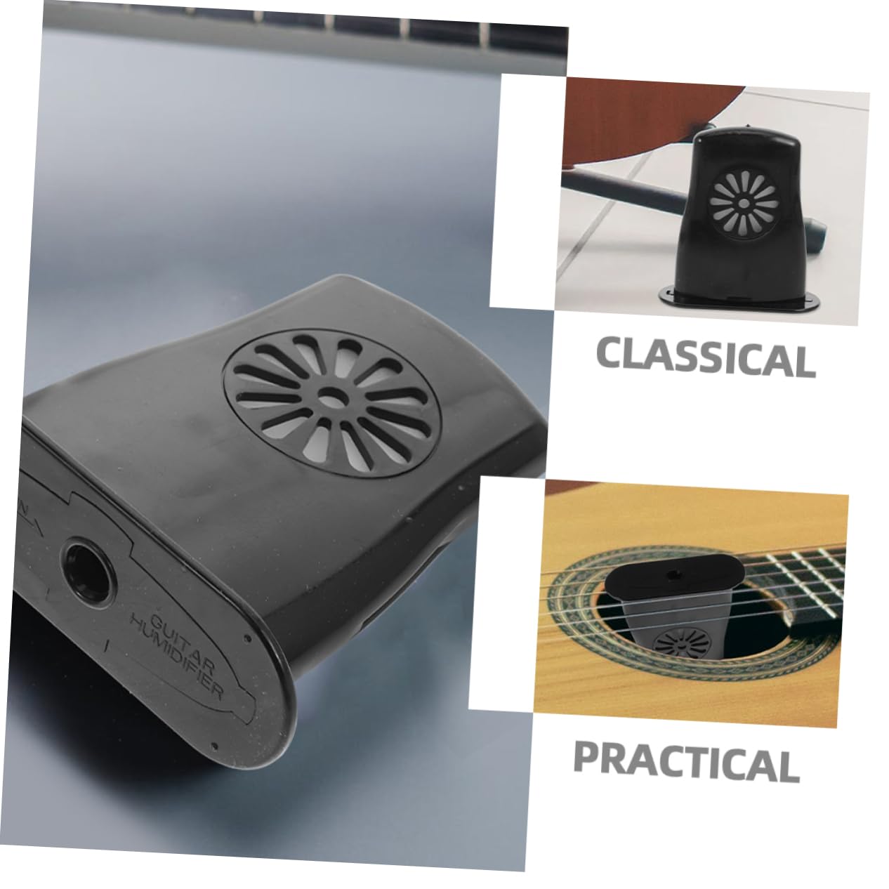 TOYANDONA 20pezzi Umidificatore Per Chitarra Acustica Per Mantenere Umidità e Prevenire Crepe Accessorio Pratico Per Musicisti Durante Inverno