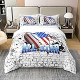 Motifs uniques : motif mignon, élégant et beau. La literie vive peut parfaitement décorer votre chambre, tout en protégeant votre couette (la fonction principale de la housse).