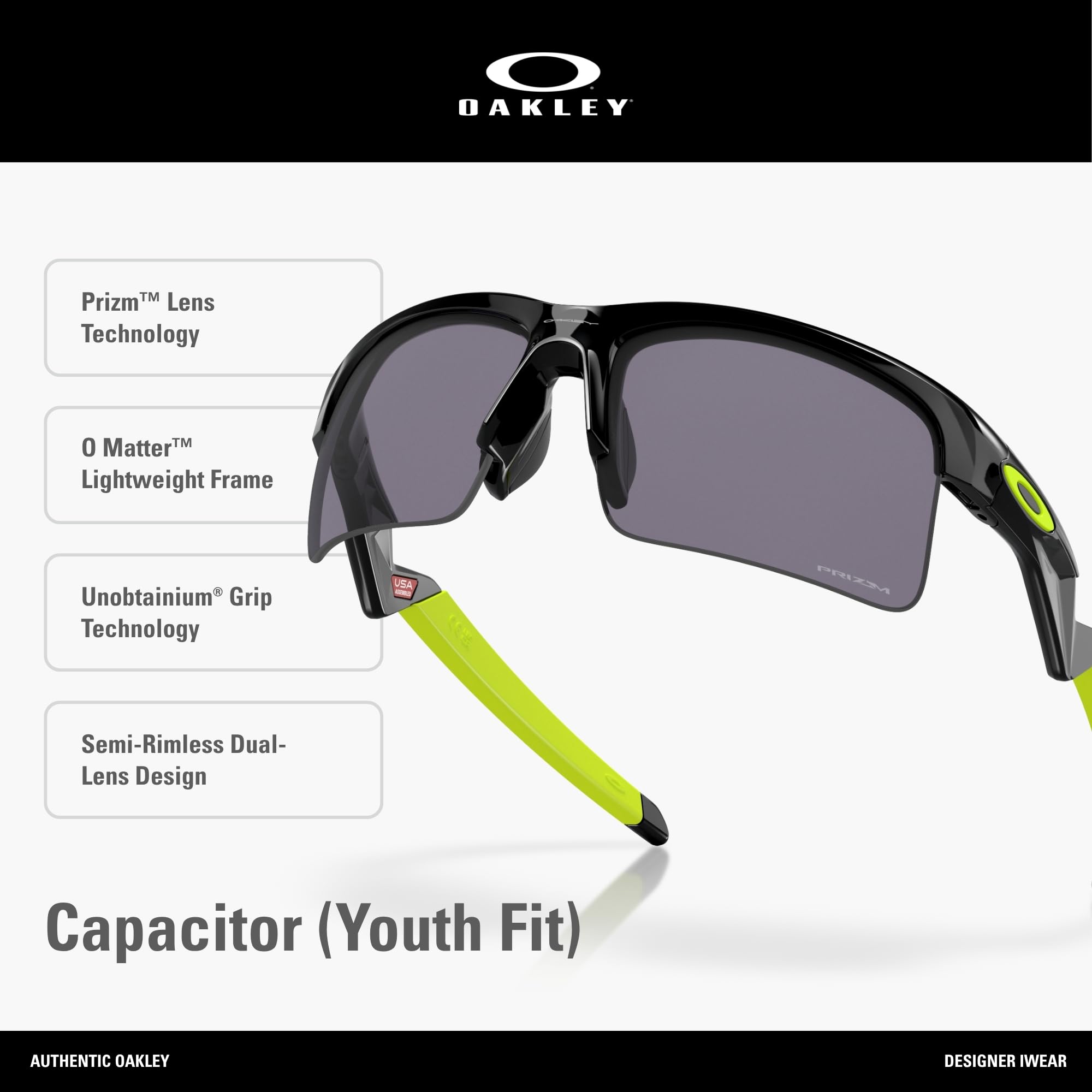 Oakley Oj9013 Kondensator Rechteckige Sonnenbrille