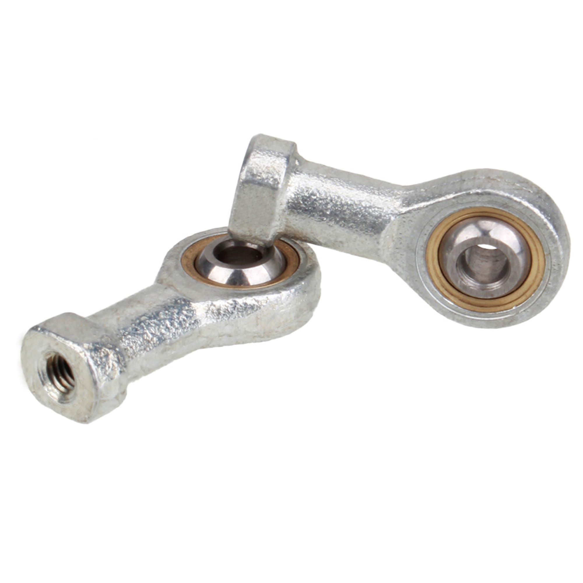 CNBTR SI5T/K 5mm Female Bore Thread Rod End Bearing Right Hand Joint Silver Pack of 30