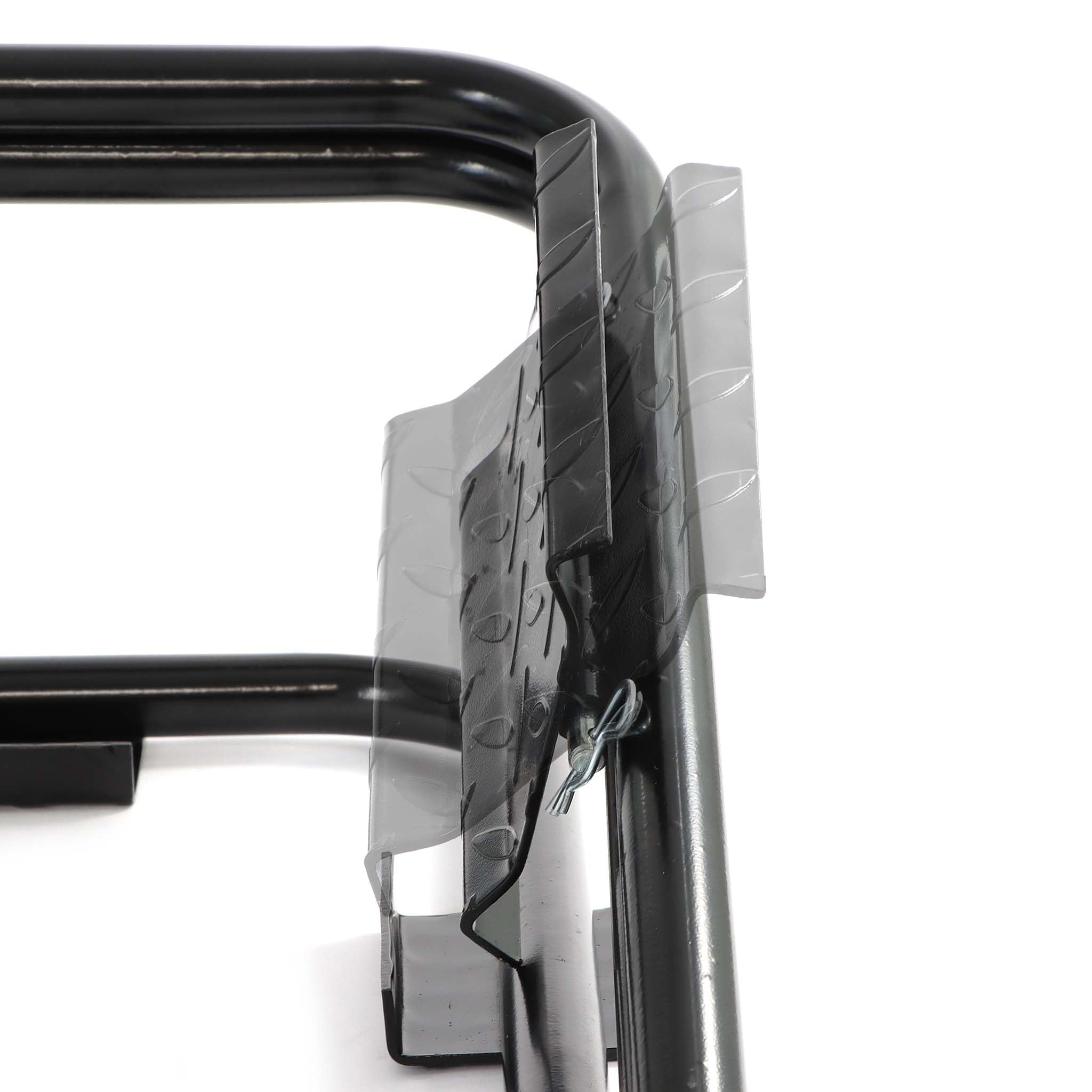 Wiltec Nivelador para caravanas y autocaravanas hasta 1360 kg Adecuado para neumáticos de 13, 14 o 15 Pulgadas, Ideal para Camping y Viajes, Gato de Acero Resistente