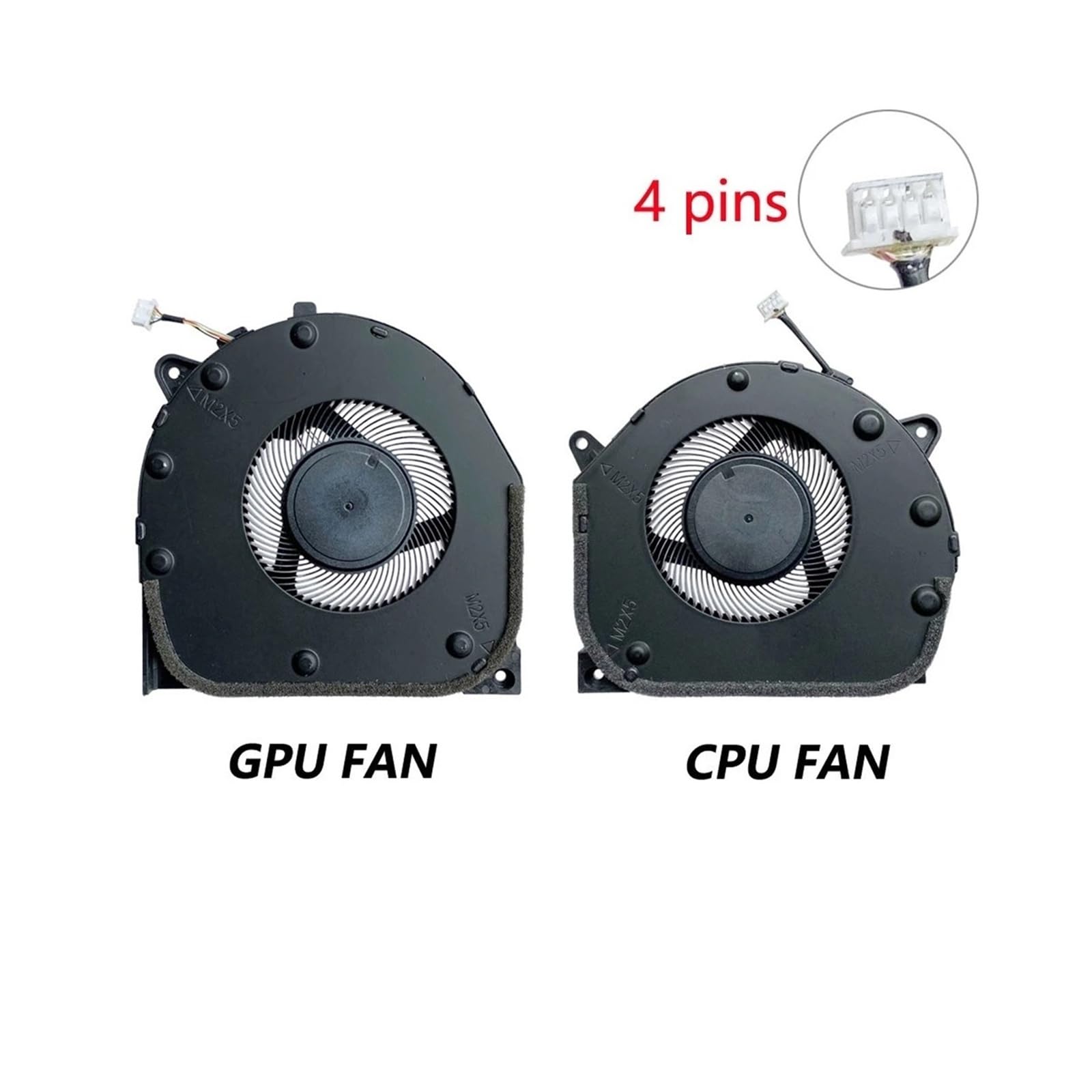 Ventola di Raffreddamento, Compatibile con Lenovo, Compatibile con Legion, 2019 Y7000 Y540 FLGA / DFS5M325063B11 / DC28000E3F1 FLGB,Ventola del dissipatore di Calore(GPU Fan (FLGB))