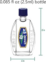 Vista 6 de White Flower External Analgesic Balm Oil 2.5ml/ 0.085fl Oz (US Version) (Pack of 3)