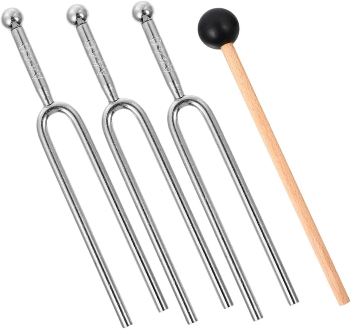 440Hz Standard Tuning Fork for Guitar Music Instruments with Mallet