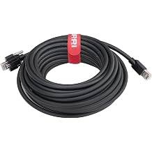 GigE Ethernet Cat 6 S/STP DrC with RJ-45 Horizontal Locking Screws Cable 5M