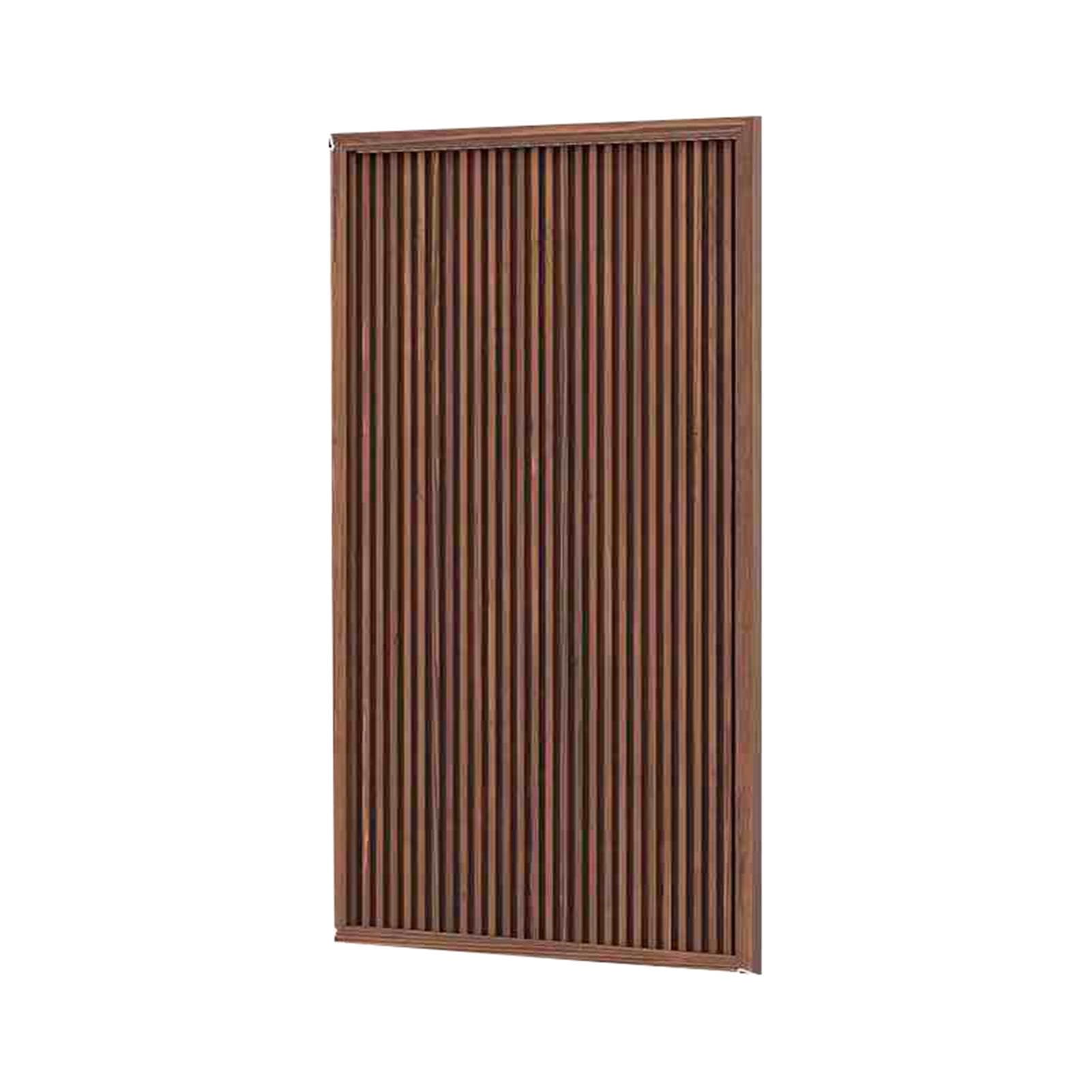 Pantalla de jardín de madera de instalación rápida para exteriores e interiores, panel de privacidad portátil, divisor de habitación para patio, terraza, césped, patio trasero (90 x 150 cm), solución