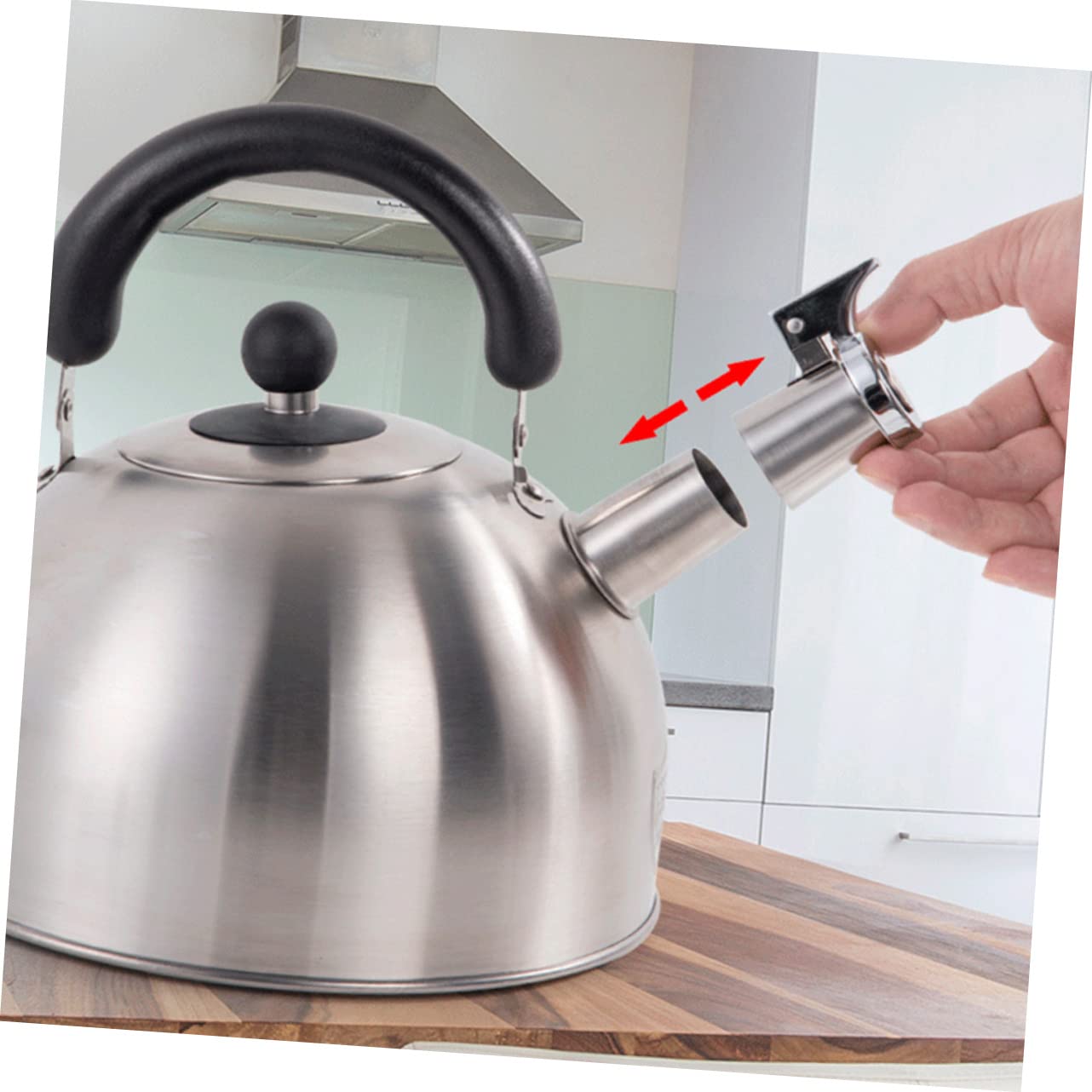 BESTonZON 6pièces Bouilloire Sifflet Inoxydable De Becs Nozzle Pour Bouilloire Accessoire Pratique Et Facile à Installer Compatible Majorité Des Modèles
