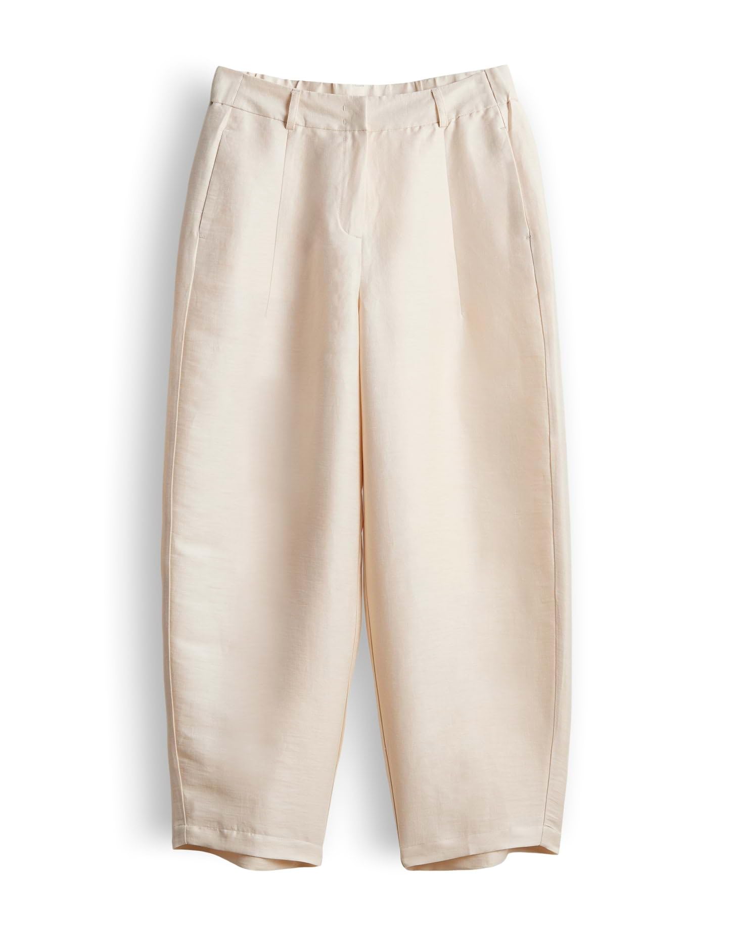 someday Damen City Pants | CISILIA Barrel Linen City Pants im Barrel Fit