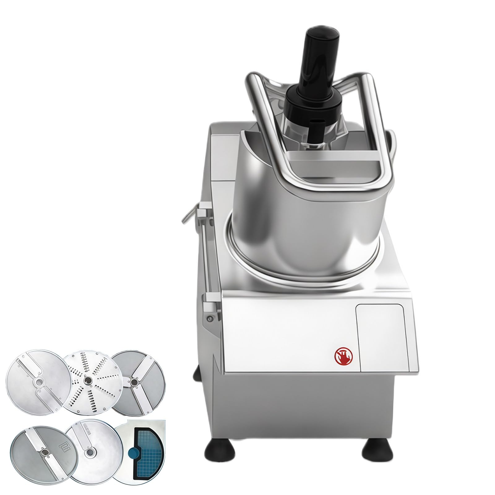 GYKOZY Vegetable Cutters Food Processor, Multifunctional Automatic, 6-Blade Design, Ideals for Slicing, Shredding, Dicing Vegetables
