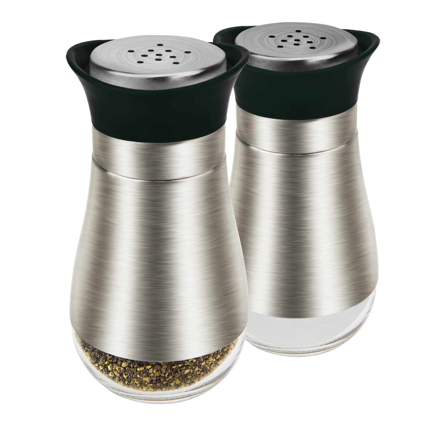 Evelyne Salt & Pepper Shakers - Glass Set -1
