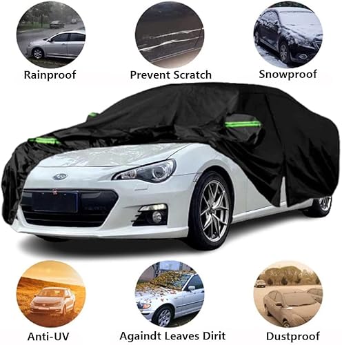 Miniatura 5 de Qnmittry Fundas impermeables para automóvil compatibles con Ford Maverick 2021-2023, funda de automóvil a medida para todo tipo de clima, con puerta