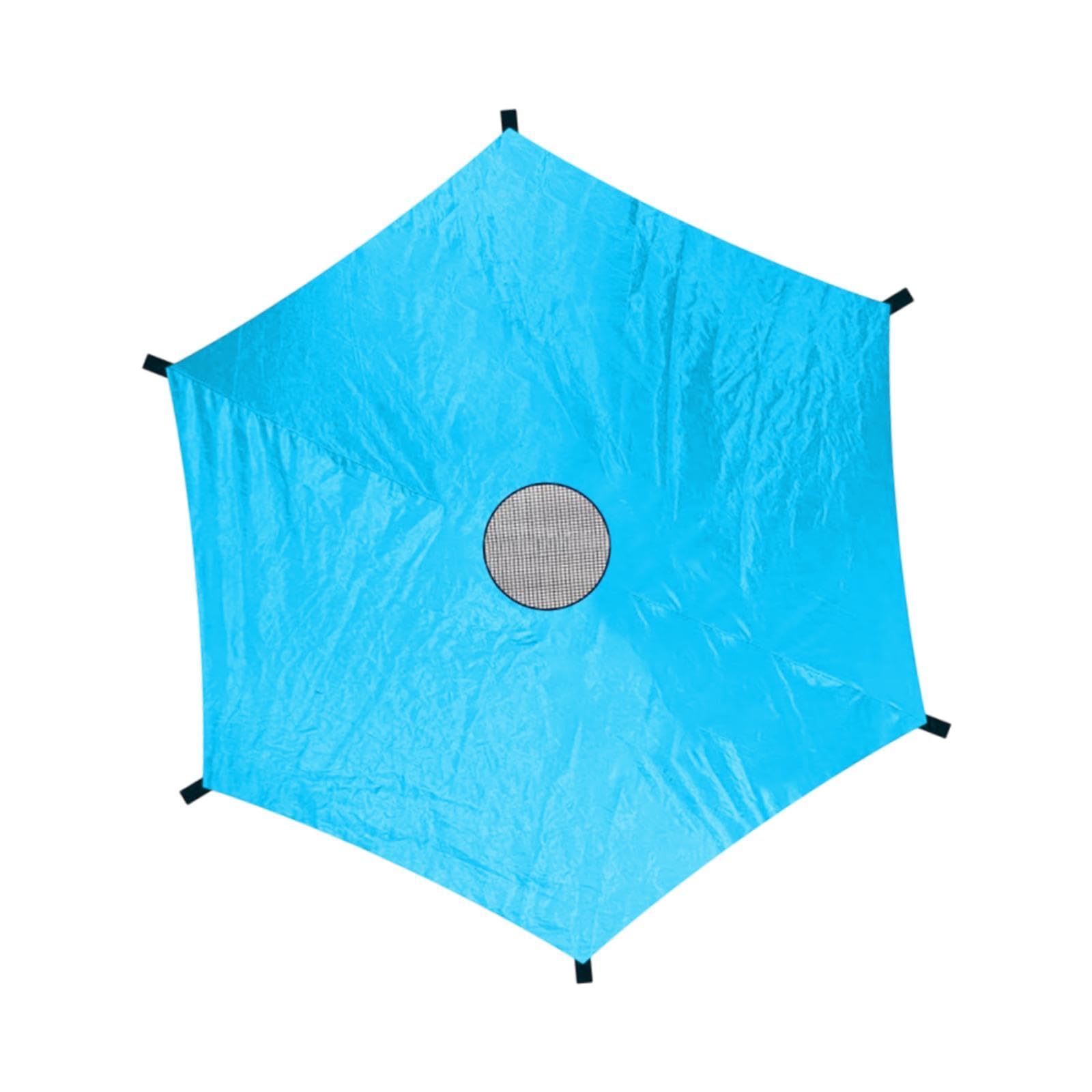 QSTDGVPW Trampoline Shade Cover Trampoline Sun Protection Playground Outdoor Trampoline Awning, 2.44M