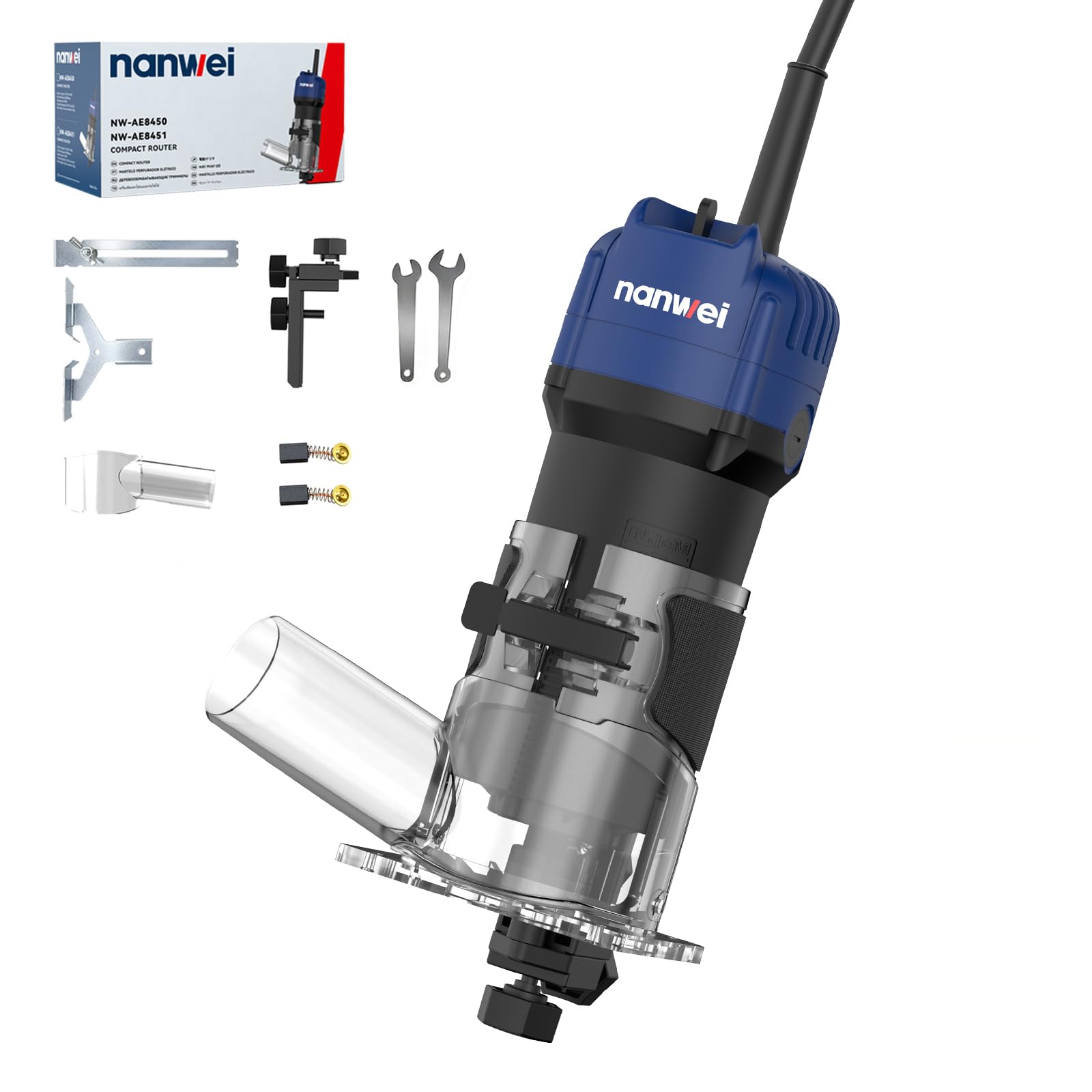 NANWEI Wood Router - 450W Powerful & Precise -8 NANWEI Wood Router - 450W Powerful & Precise -8