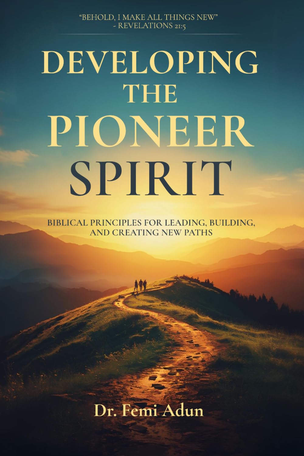 DEVELOPING THE PIONEER SPIRIT (THE BOOK): Biblical Principles for Leading, Building, and Creating New Paths
