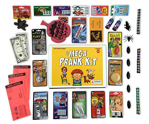 The Mega Prank Kit - 35 Funny Pranks and Jokes in a Gift Box