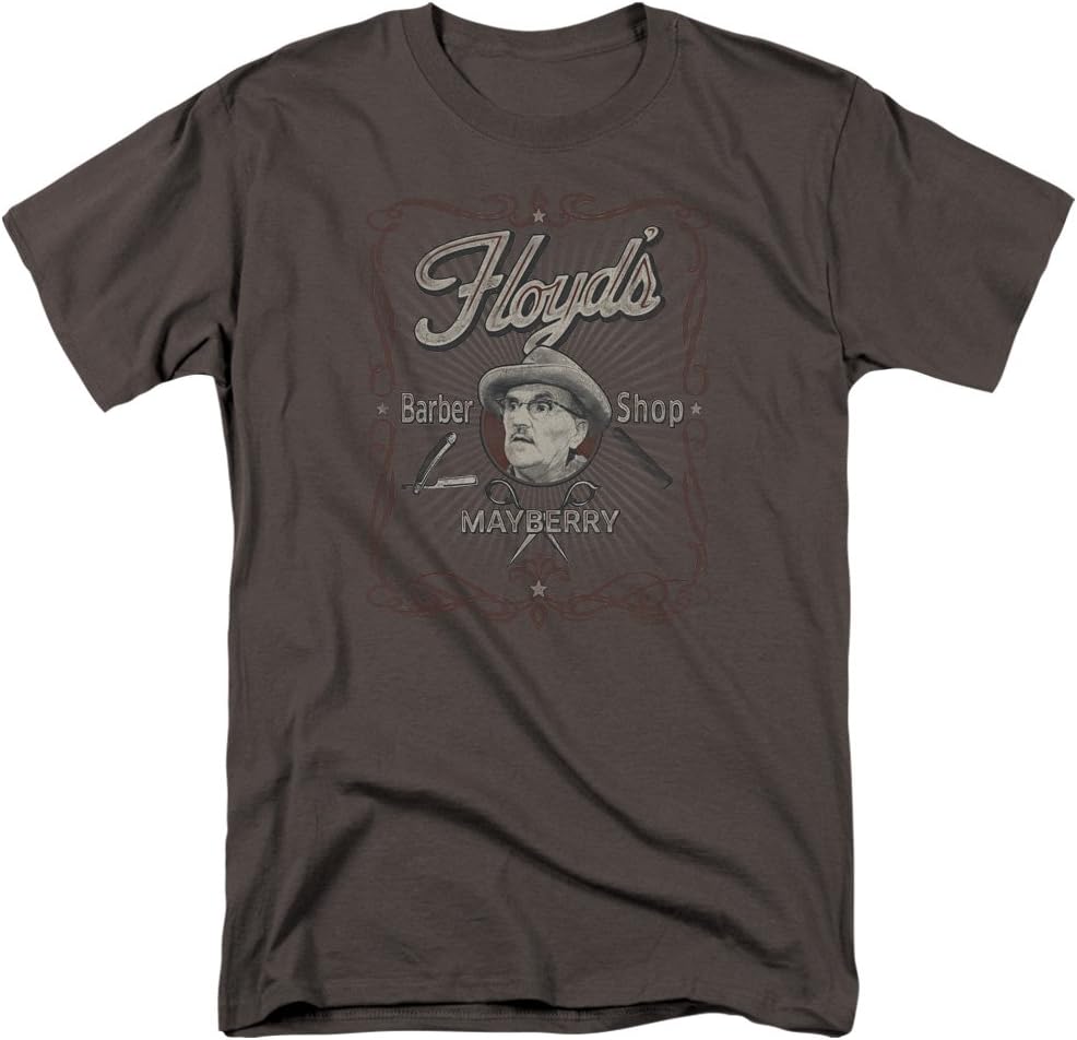 TrevcoAndy Griffith Mayberry Floyds Unisex Adult T Shirt for Men and Women