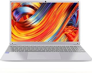 iSTYLE 15.6'' Laptop Full HD Windows 10 Ultra-Thin Notebook-Celeron j3455 processor, 8GB RAM, 256GB SSD, Support 128GB Micro SD and 1TB SSD Expansion, Bluetooth,USB 3.0, HDMI, WiFi (Silver, 256GB)