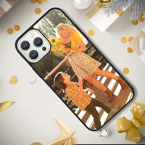 Miniatura 2 de 5 piezas para iPhone 13 Pro Max Sublimación en blanco imprimible DIY personalizado iPhone funda para mujeres y niños TPU suave + policarbonato duro
