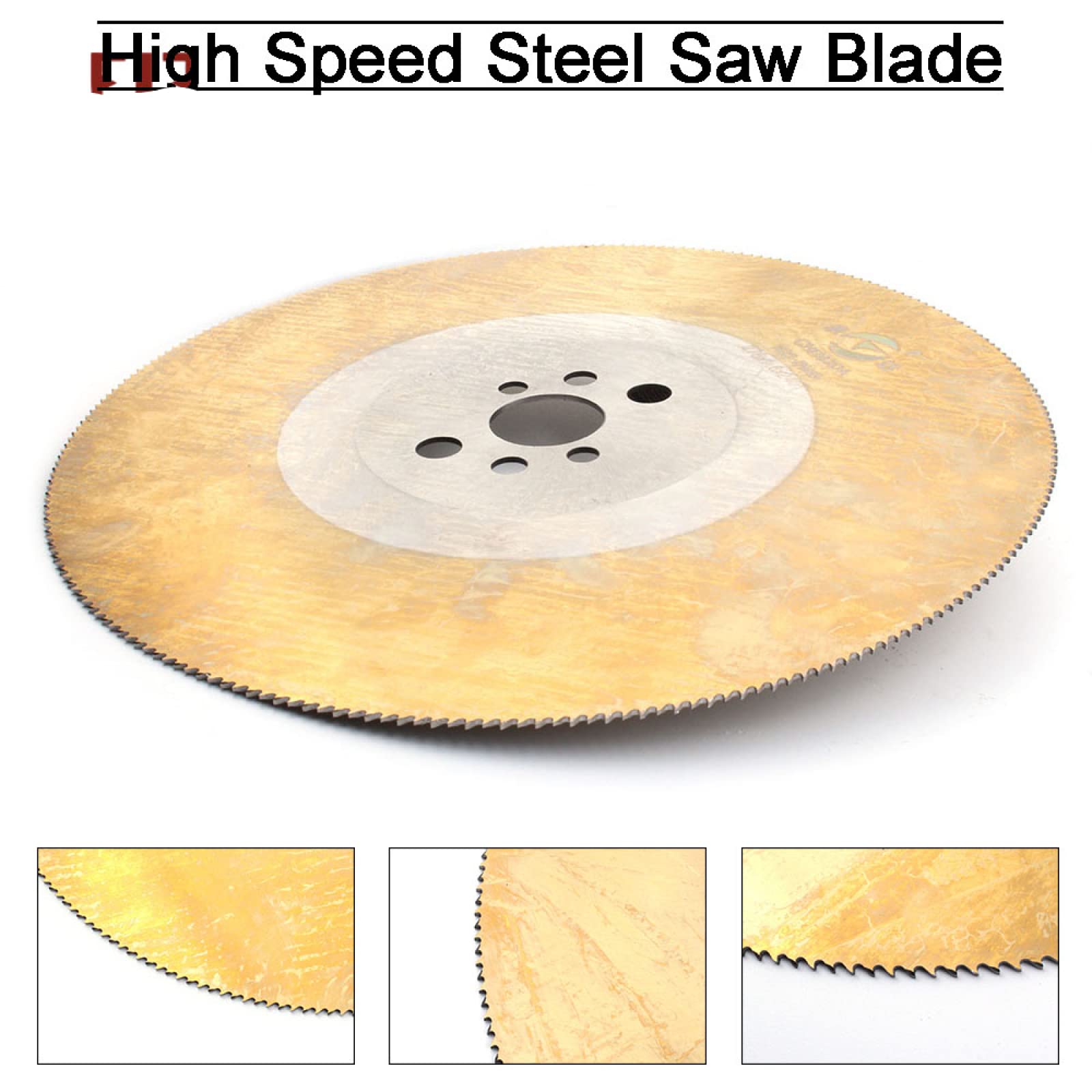 Disco De Corte De Hoja De Sierra Circular HSS, 1 Unidad, Recubierto De TiN Para Metal, Cobre, Hierro, Barra De Tubería De Acero Inoxidable, Aluminio, 10 ''/11''/12'',Espesor: 1,6 Mm * 275 Mm