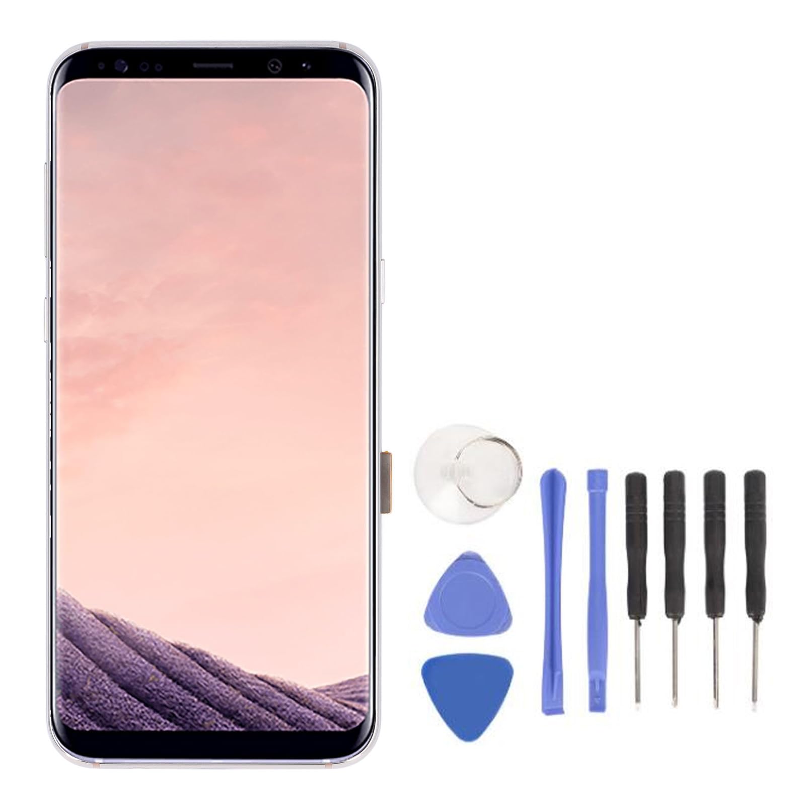 Sorandy Wymiana Ekranu Telefonu do S8 Plus 6,2 Cala (GOLD)