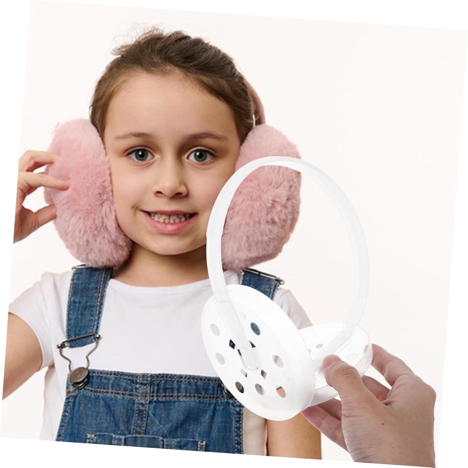 4pcs Earmuff Inner Components Diy Earmuff Rack Plastic Frame Bracket Inner Structure Frame Building