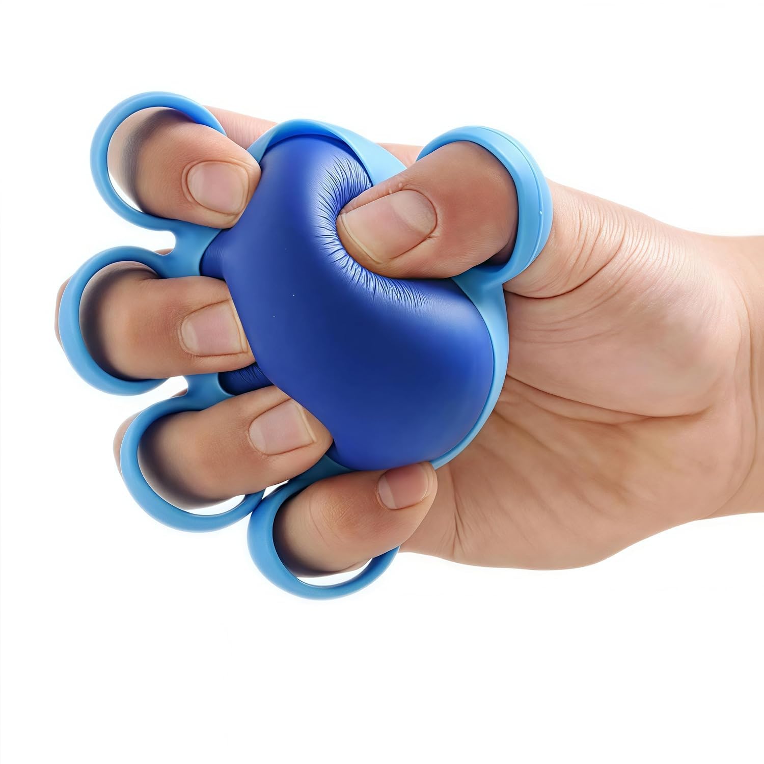 Hand Grip Strengthener Ball, Finger Exerciser Tool for Kids, Squeeze Balls for Hand Strength Therapy, Stress Relief-image-15