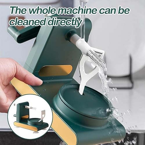 Miniatura 5 de Pelador de frutas múltiples, 2024 New Home Essentials, pelador de frutas 2.0, pelador de mano, máquina peladora de frutas y cuchillas de acero