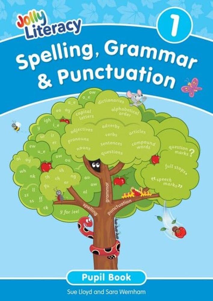 Spelling, Grammar & Punctuation Pupil Book 1: In Precursive Letters (British English edition)