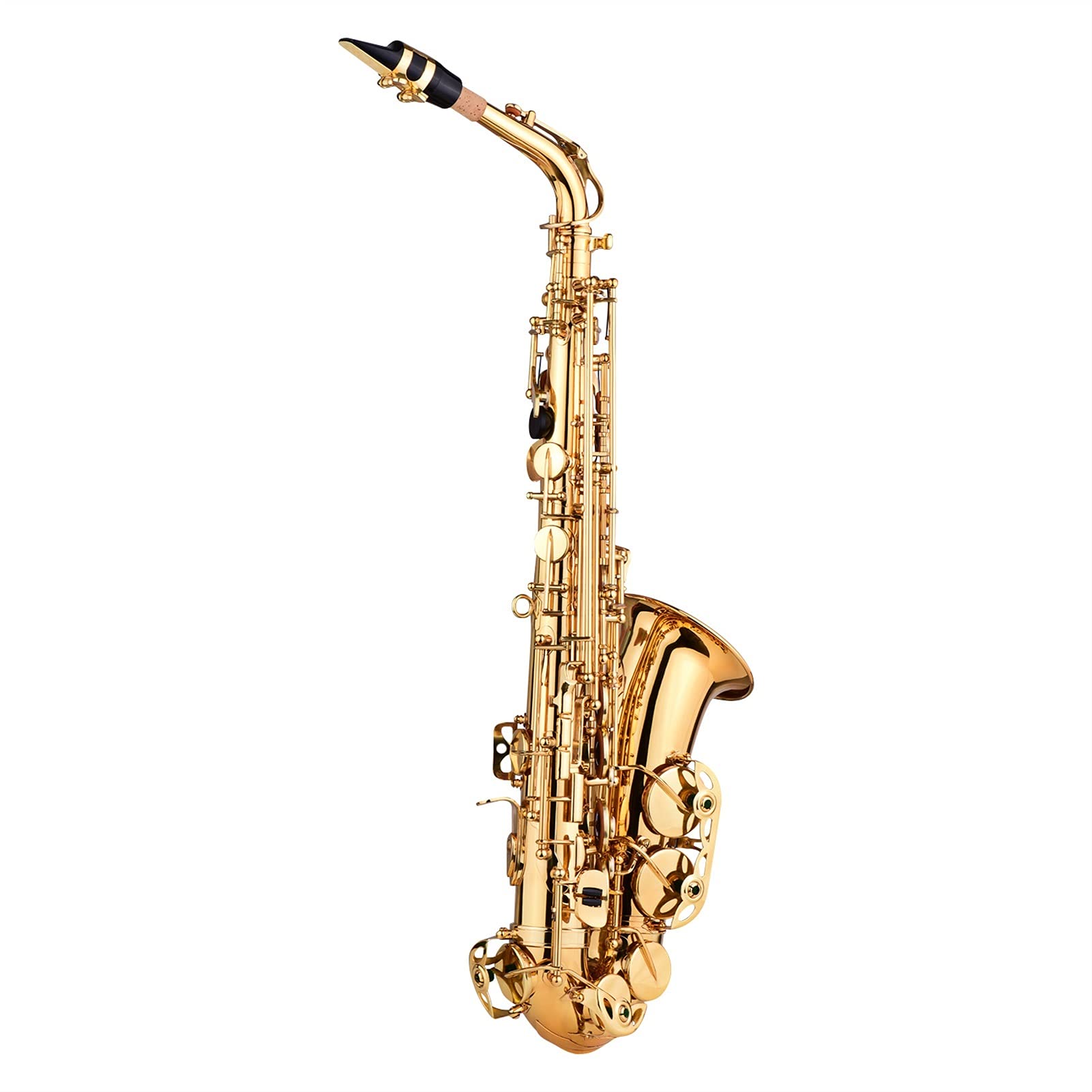 Saxophon Set Major Alt Saxophon EB Key Messing Gold Lack Saxophonzubehör Saxophon Altsaxophon Alto